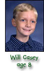 Will Casey, Age 8
